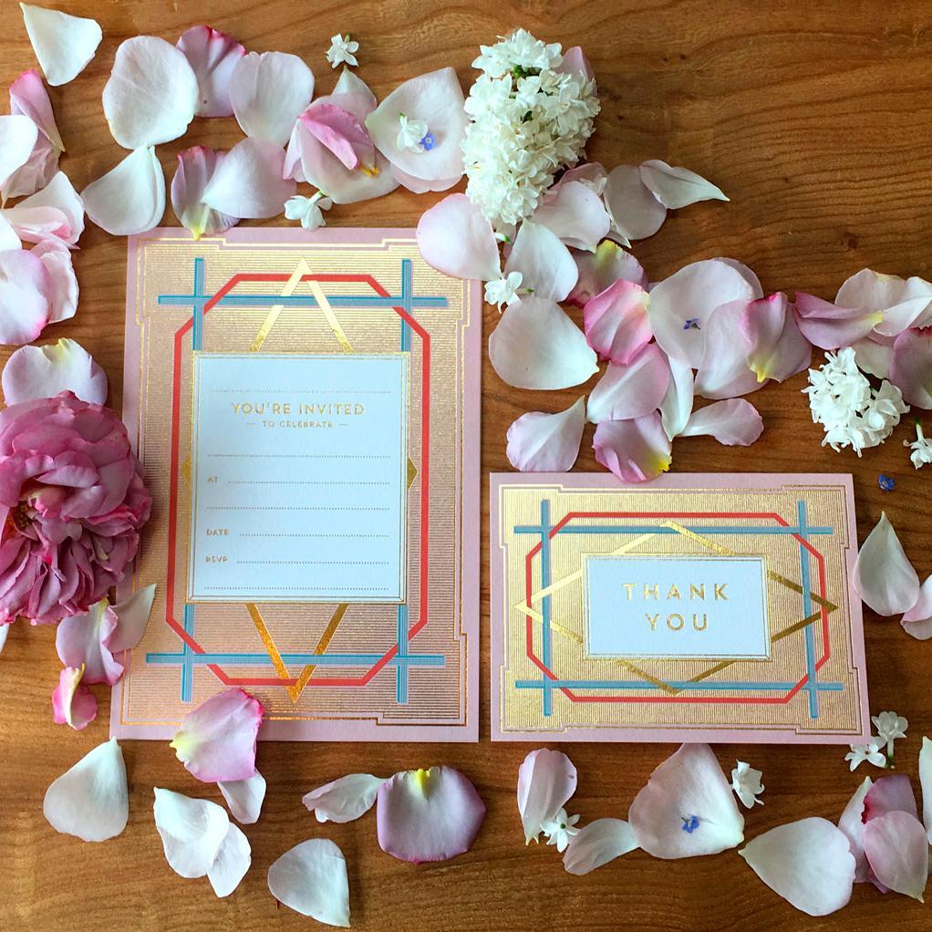 Art Deco Invitation (Pack of 50) - NO ENVELOPES - Image 6