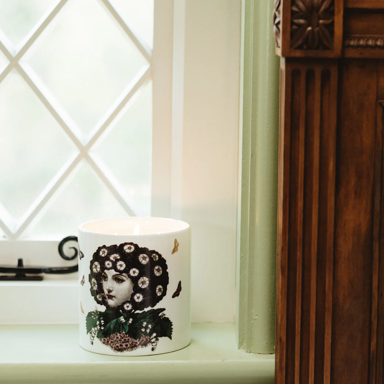 Eden 3 Wick Scented Ceramic Candle - Image 5