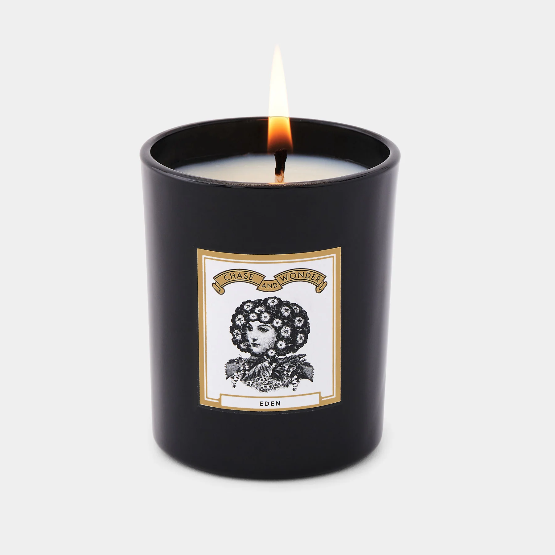 Eden Luxury Scented Glass Candle - Image 3