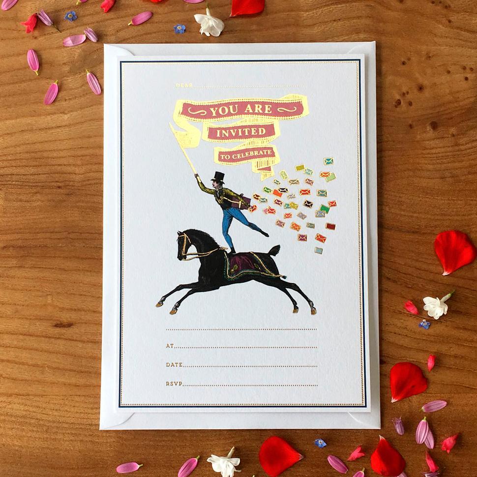 Horse Rider Invitation (Pack of 50) - No Envelopes - Image 2