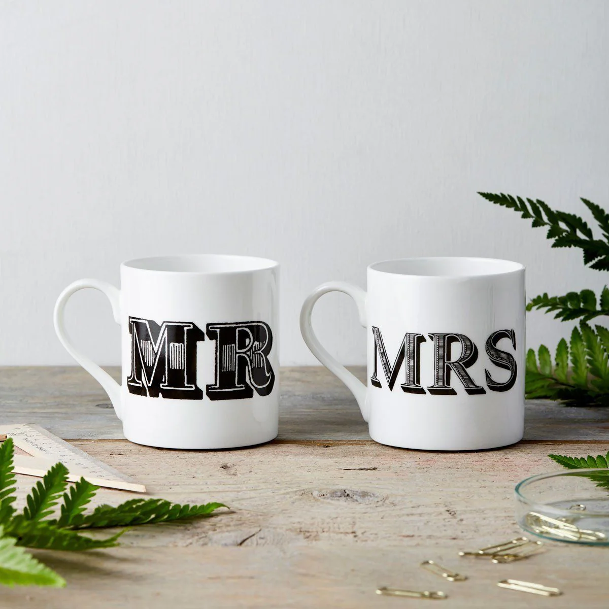Mrs Type Fine China Mug - Image 3