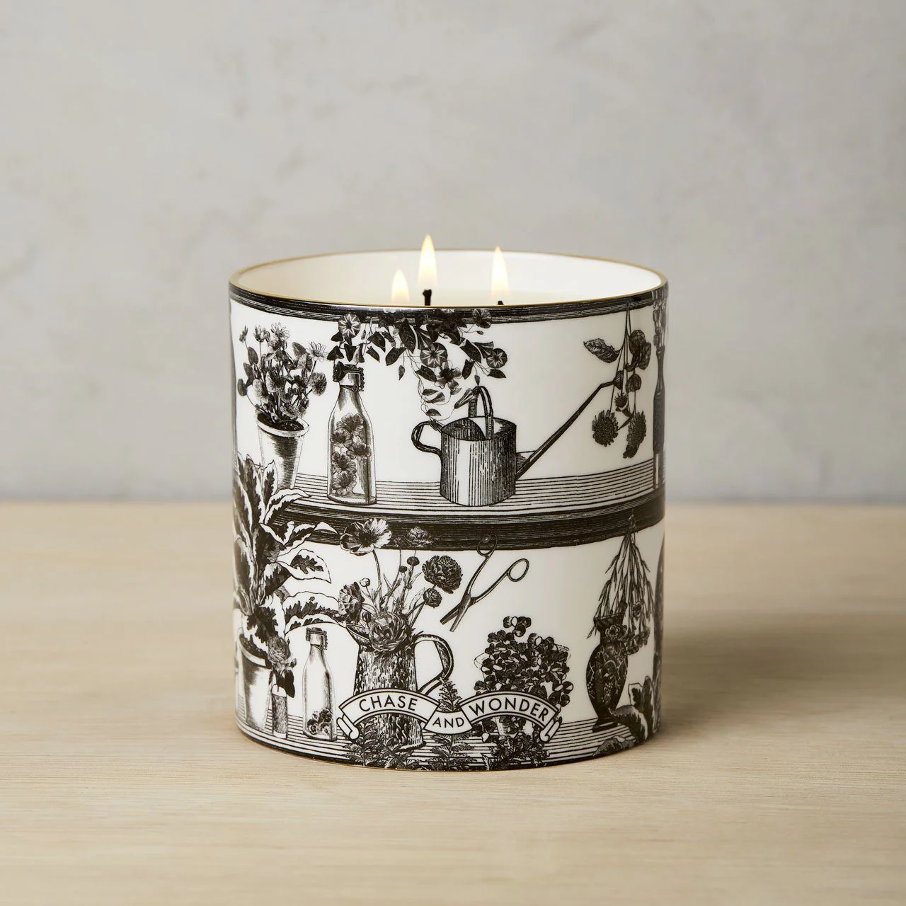 The Botanist 3 Wick Scented Ceramic Candle - Image 3