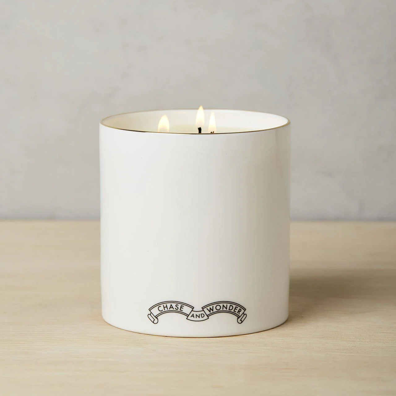 The Dashing Gent 3 Wick Scented Ceramic Candle - Image 3