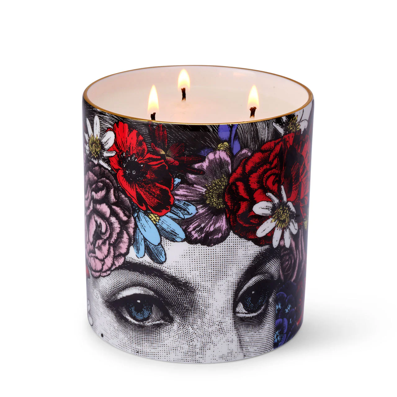 The Flower Lady 3 Wick Ceramic Candle ✨Special Edition✨ - Image 2