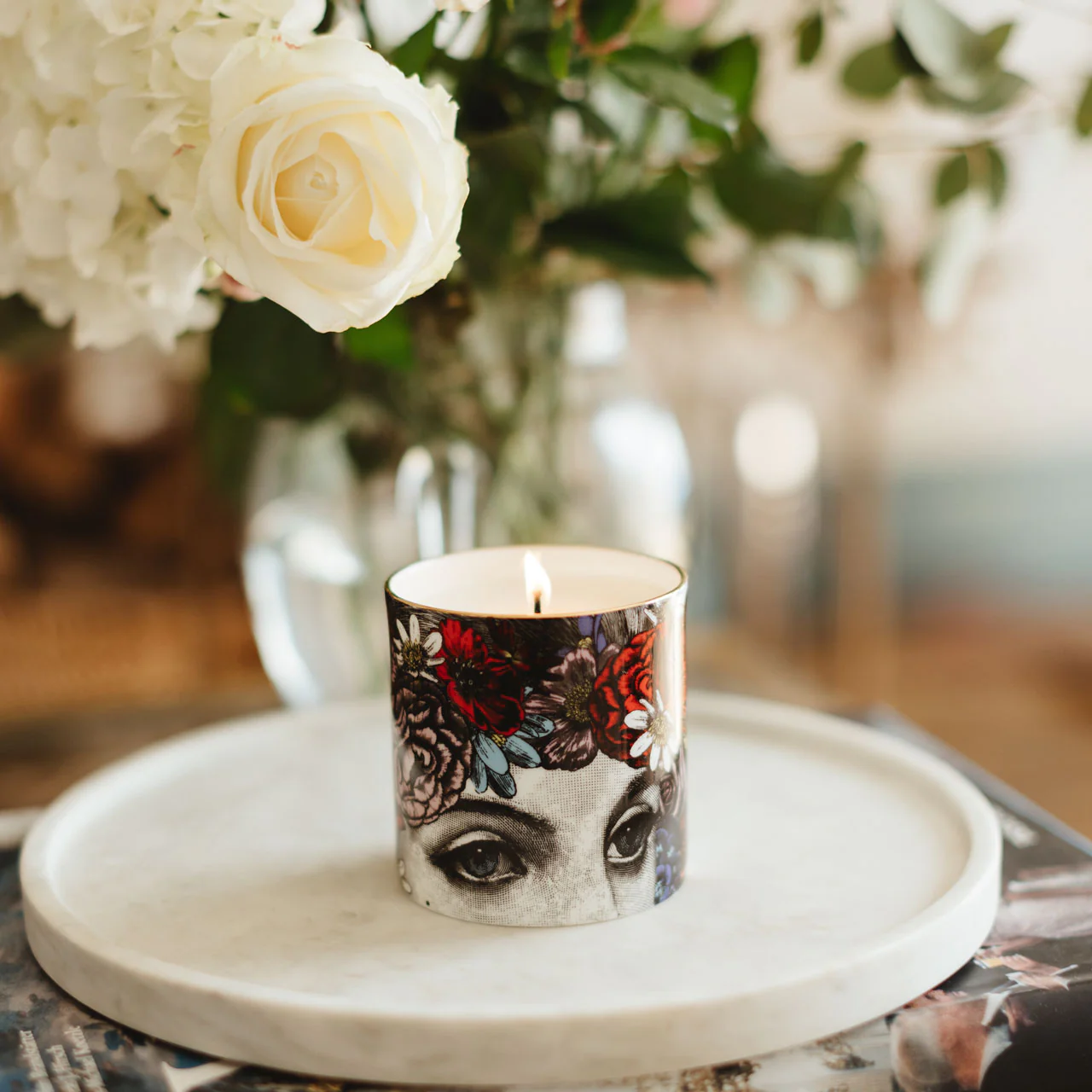 The Flower Lady Ceramic Candle ✨Special Edition✨ - Image 4