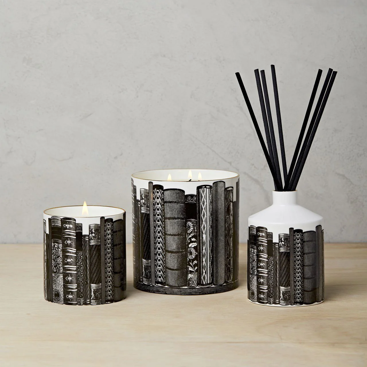 The Library 3 Wick Scented Ceramic Candle - Image 6