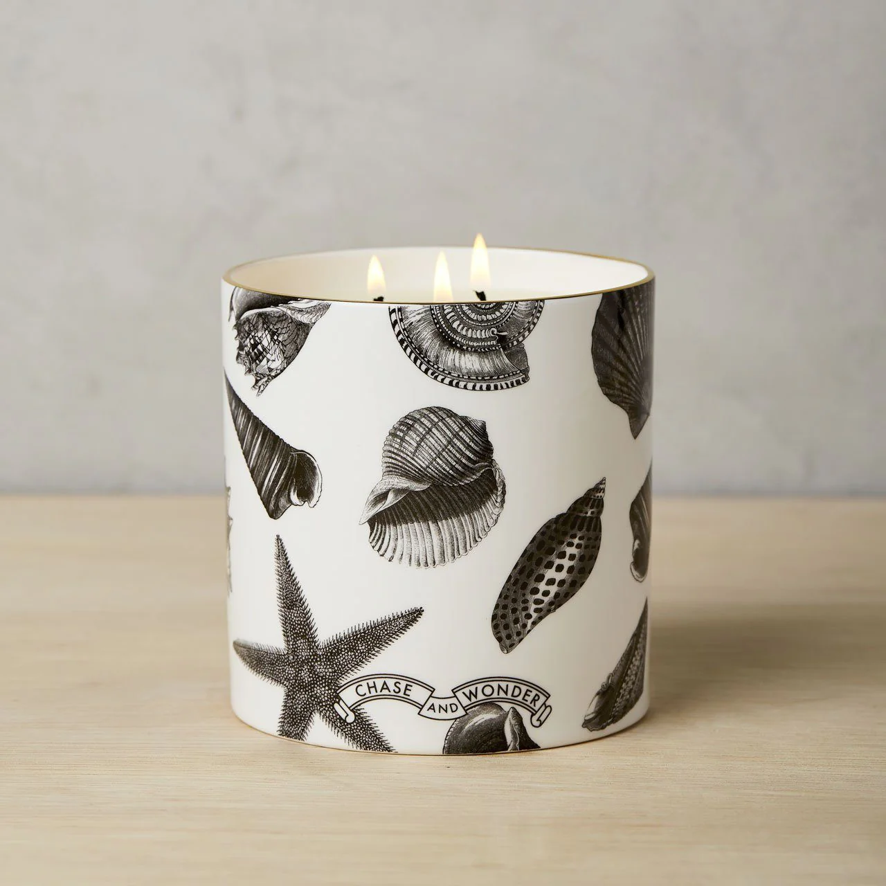 The Seashore 3 Wick Scented Ceramic Candle - Image 3